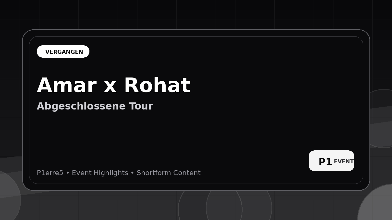 Amar x Rohat Banner