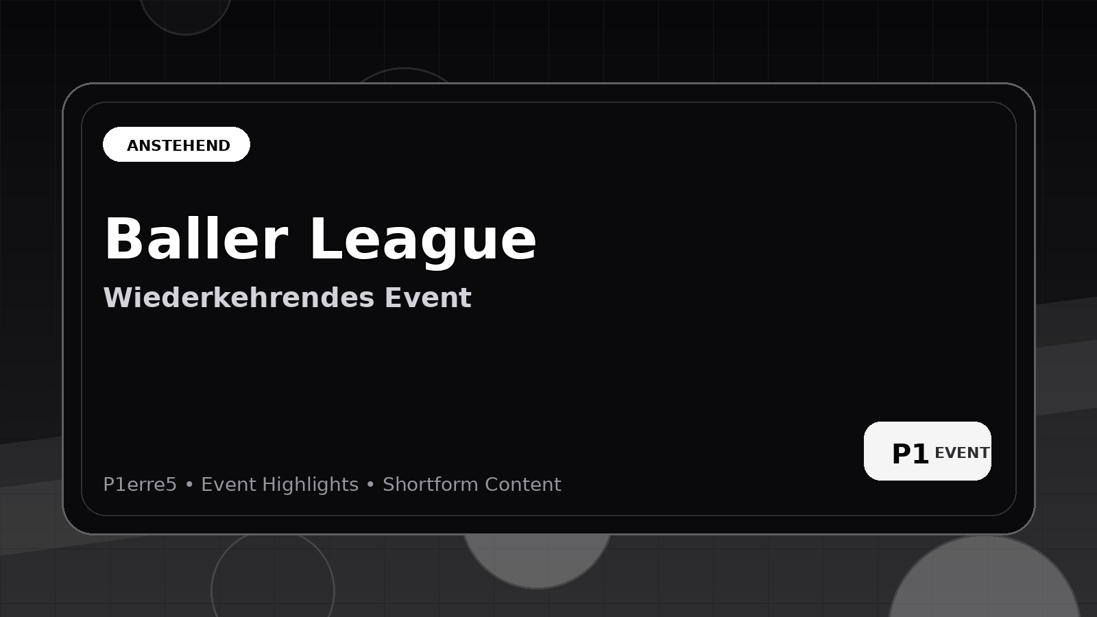 Baller League Banner
