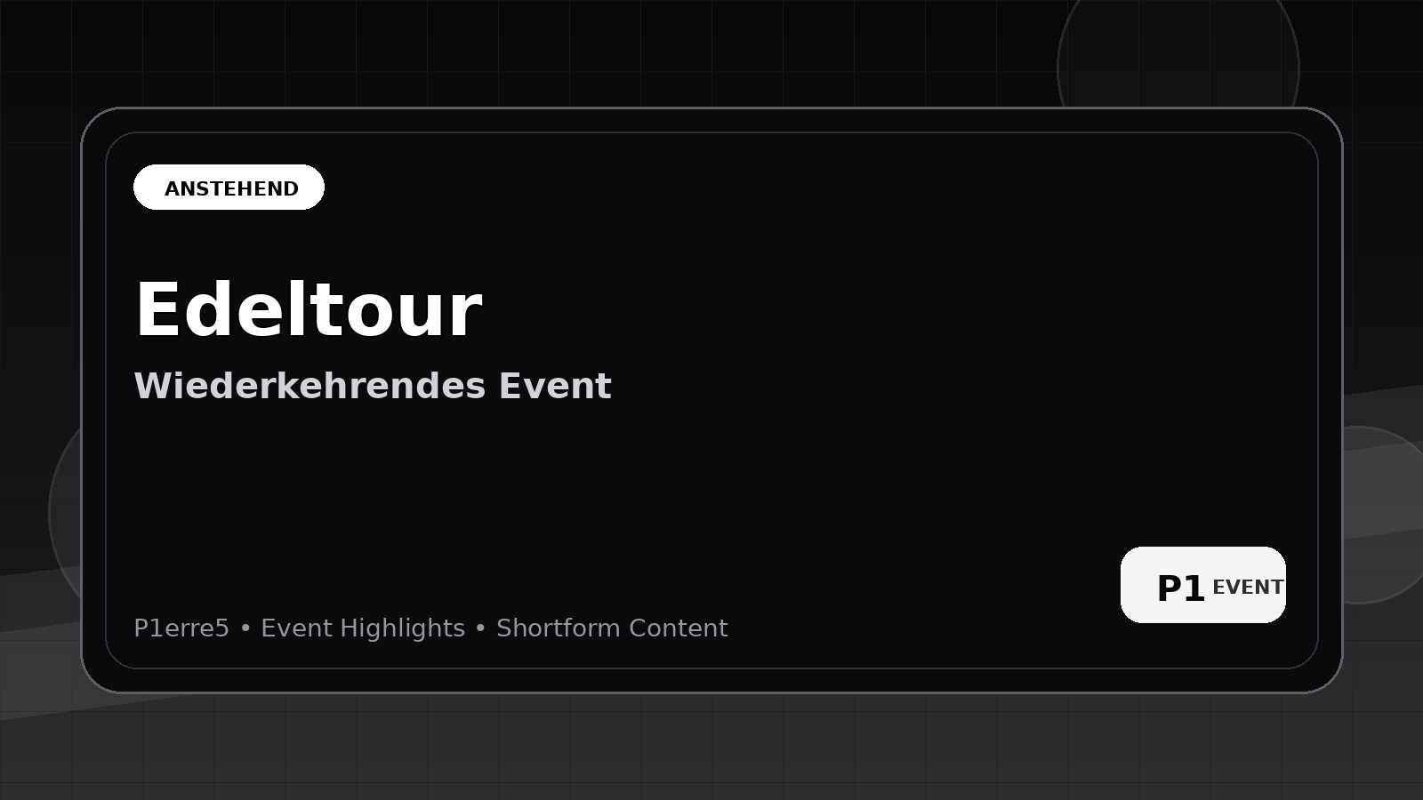 Edeltour Banner