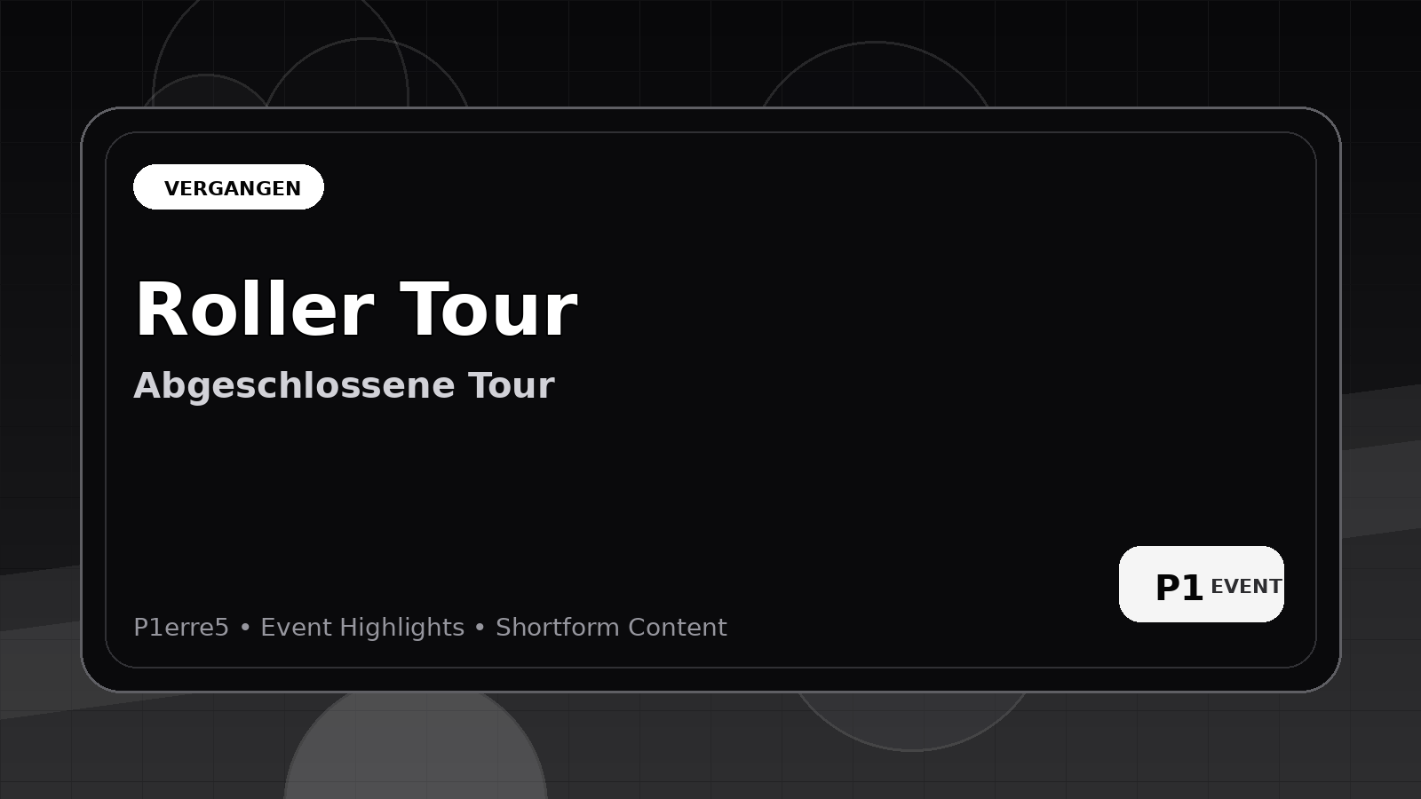 Roller Tour Banner