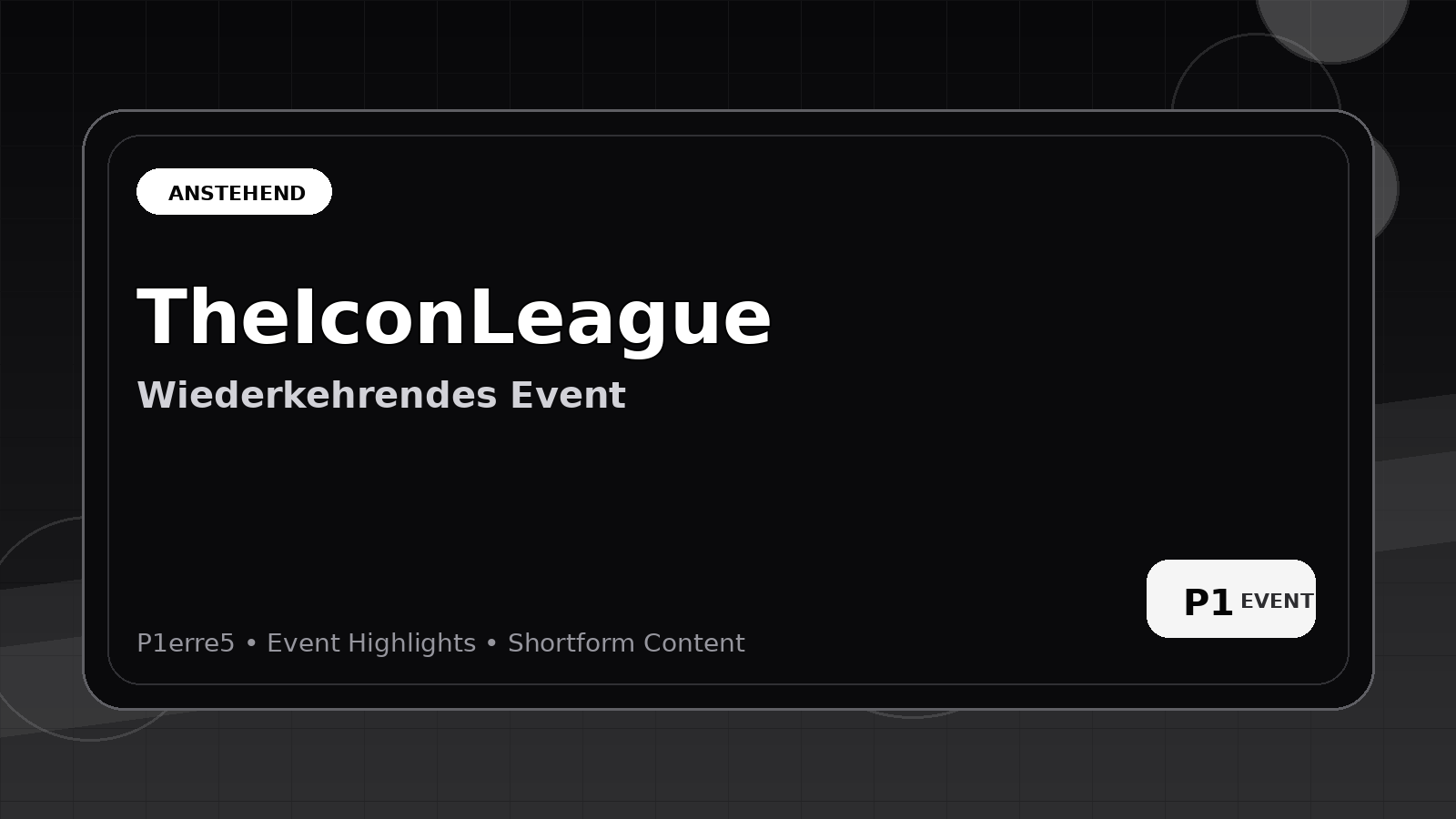 TheIconLeague Banner